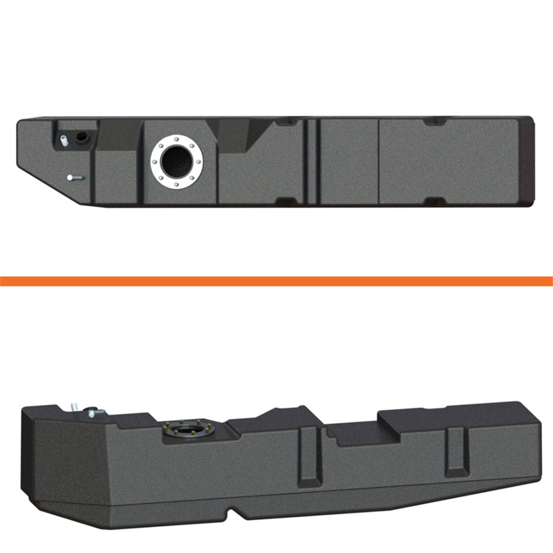 Ford F-250 Mid-Ship Fuel Tank - Titan Fuel Tanks - XXL 51 Gallon, Cross-Linked Polyethylene - `08-`10